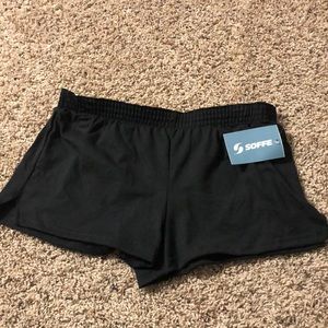 Juniors Black Soffe Shorts